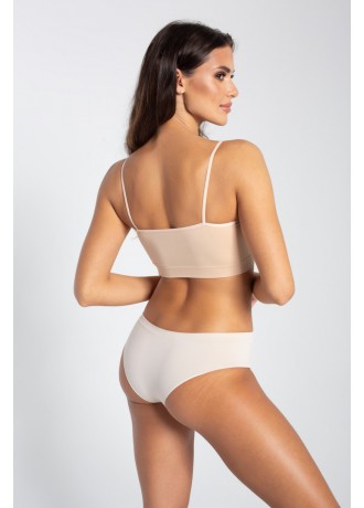 Безшевни дамски бразилиани, телесен цвят