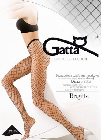 Чорапогащник на едра мрежа в черен цвят Brigitte Nero 05 Чорапогащник на едра мрежа в черен цвят Brigitte Nero 05