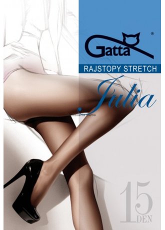 Чорапогащник в златист цвят Julia Golden 15 DEN