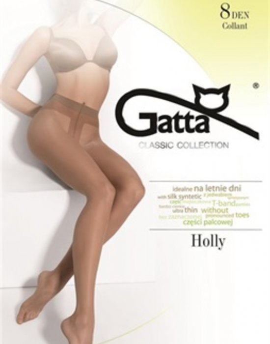 Чорапогащник в кафяв цвят Holly Visone 8 DEN, Gatta - Modavel.com Чорапогащник в кафяв цвят Holly Visone 8 DEN, Gatta, Чорапогащи - Modavel.com