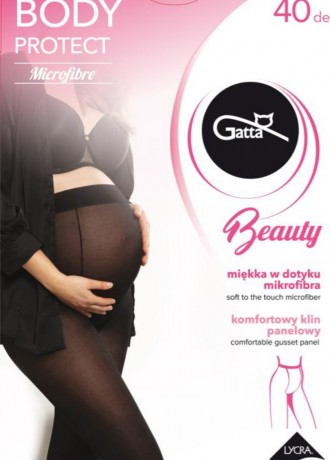 Чорапогащи за бременни в черен цвят BODY PROTECT - 40 DEN Чорапогащи за бременни в черен цвят BODY PROTECT - 40 DEN