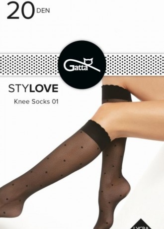 Дамски чорапи в черен цвят STYLOVE 01 20 DEN Дамски чорапи в черен цвят STYLOVE 01 20 DEN