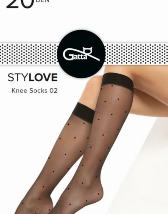 Дамски чорапи в черен цвят STYLOVE 02 20 DEN