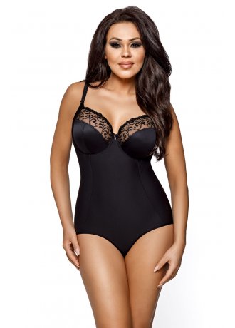 Елегантно черно боди 013