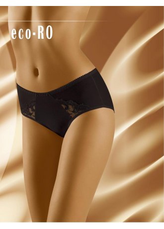Гладки черни бикини Eco Ro