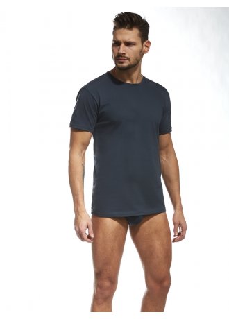 Комфортна мъжка тениска Authentic в черен цвят 202 Комфортна мъжка тениска Authentic в черен цвят 202