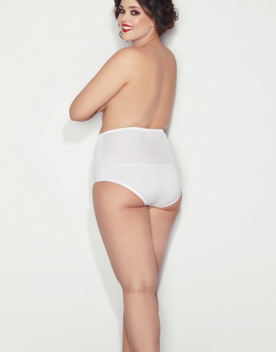 Моделиращи макси бикини в бяло Iga 6XL-9XL, Mitex - Modavel.com Моделиращи макси бикини в бяло Iga 6XL-9XL, Mitex, Бикини - Modavel.com