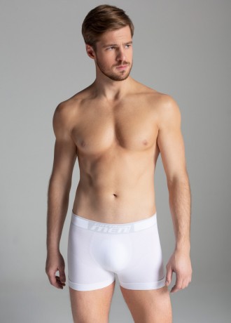 Мъжки безшевни боксерки, бели