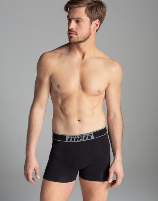 Мъжки безшевни боксерки, черни