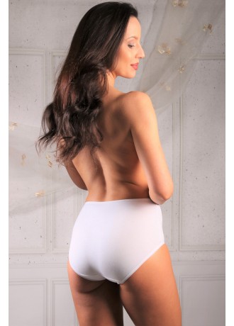 Дамски бикини с висока талия в бежов цвят DEBI