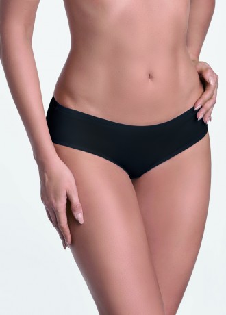 Памучни бикини в сив цвят N001