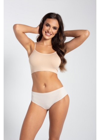 Безшевни дамски бразилиани, телесен цвят