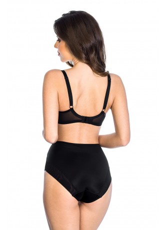 Бикини с висока талия в черен цвят 19025