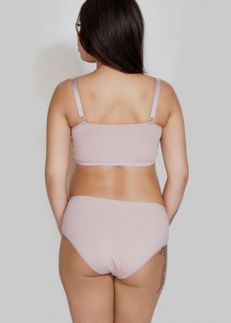 Бикини за бременни в розов цвят MAMA PANTY