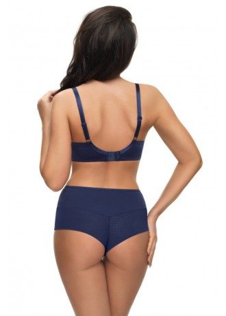 Бразилиани с висока талия в син цвят PARADISE K498