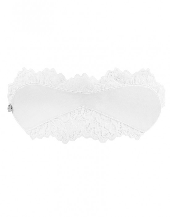 Еротична сатенена маска AMOR BLANCO, Obsessive - Modavel.com Еротична сатенена маска AMOR BLANCO, Obsessive, Еротично бельо - Modavel.com