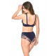 Сутиен с меки чашки в тъмносин цвят DEMI SOFT 19123 Сутиен с меки чашки в тъмносин цвят DEMI SOFT 19123