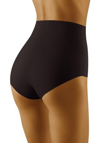Моделиращи безшевни бикини в черен цвят DISCRETIA