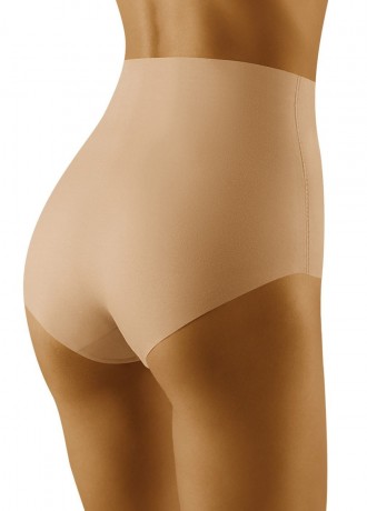Моделиращи безшевни бикини в бежов цвят DISCRETIA
