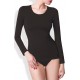 Дамска блуза с дълъг ръкав в черно, Gatta Bodywear - Modavel.com Дамска блуза с дълъг ръкав в черно, Gatta Bodywear, Блузи / Топове - Modavel.com