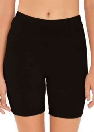 Long Sensual Skin Безшевни дълги шорти в черно Long Sensual Skin Безшевни дълги шорти в черно