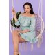 Мини рокля в цвят мента Rimiama, Merribel - Modavel.com Мини рокля в цвят мента Rimiama, Merribel, Къси рокли - Modavel.com