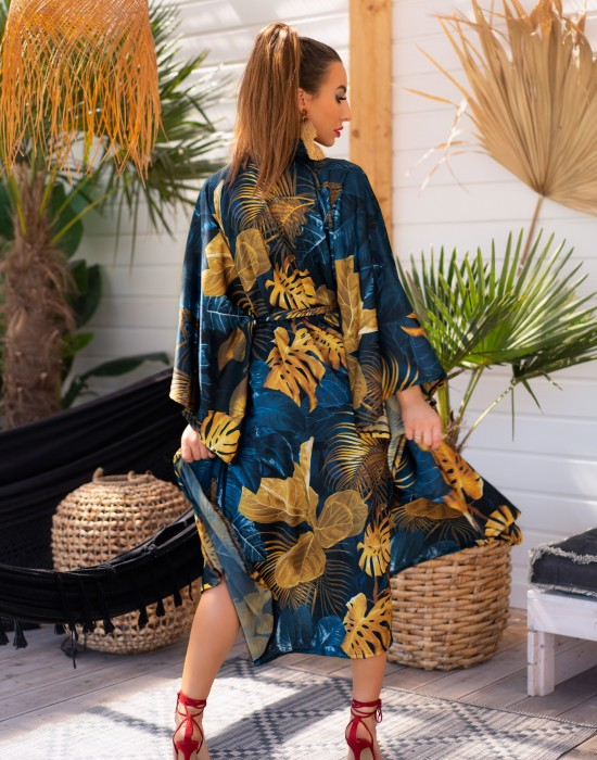 Луксозен сатенен халат Handis Aquareel, LivCo Corsetti Fashion - Modavel.com Луксозен сатенен халат Handis Aquareel, LivCo Corsetti Fashion, Секси Халати - Modavel.com