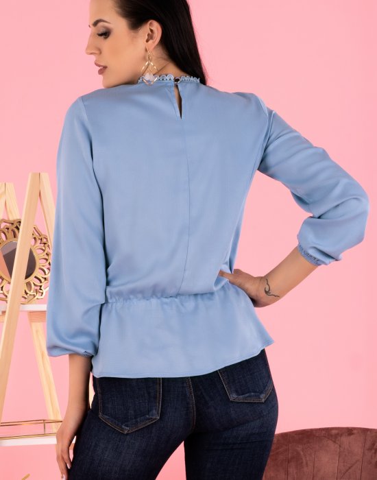 Дамска блуза в син цвят Iseara, Merribel, Блузи / Топове - Modavel.com