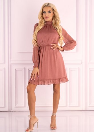 Елегантна розова рокля Collya