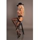 Черен жартиерен колан с чорапи Miraneit, LivCo Corsetti Fashion - Modavel.com Черен жартиерен колан с чорапи Miraneit, LivCo Corsetti Fashion, Бельо - Modavel.com