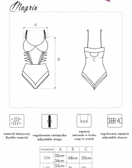 Боди Magrin, LivCo Corsetti Fashion - Modavel.com Боди Magrin, LivCo Corsetti Fashion, Секси Бодита - Modavel.com