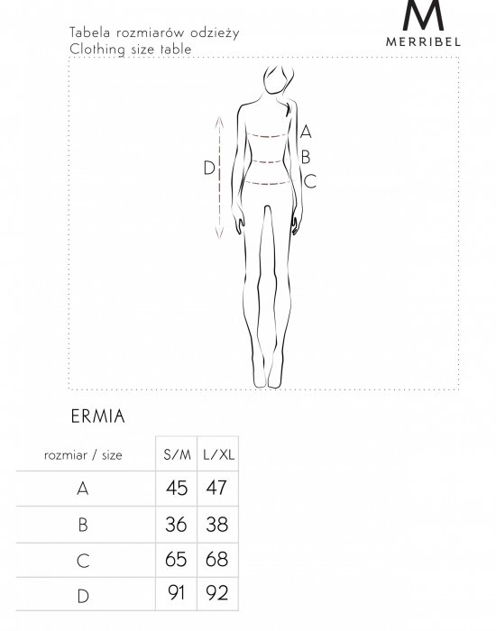 Ефирна къса рокля Ermia, Merribel, Къси рокли - Modavel.com
