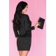 Елегантна мини рокля в черен цвят, Merribel, Къси рокли - Modavel.com