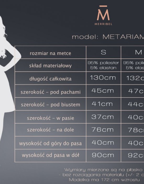 Асиметрична ефирна рокля Metariam, Merribel, Миди рокли - Modavel.com