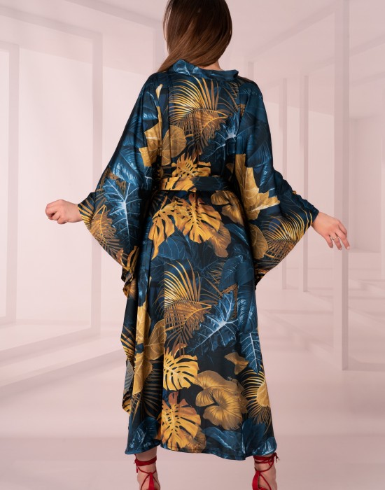 Луксозен сатенен халат Handis Aquareel, LivCo Corsetti Fashion - Modavel.com Луксозен сатенен халат Handis Aquareel, LivCo Corsetti Fashion, Секси Халати - Modavel.com