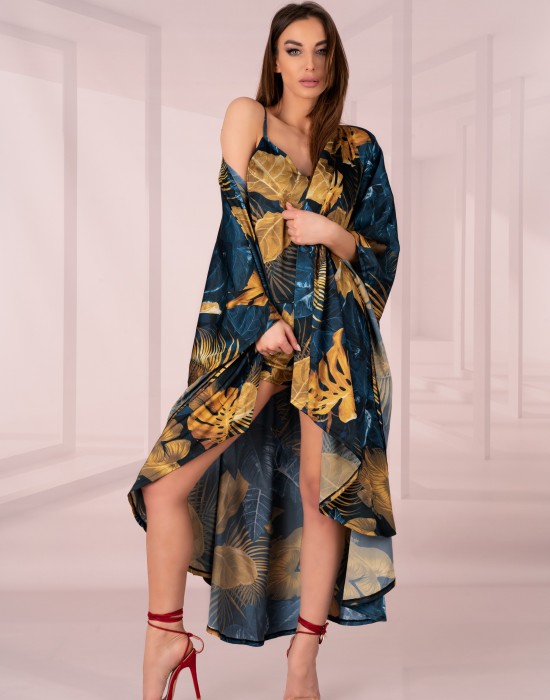 Сатенена дамска пижама Damen Aquareel, LivCo Corsetti Fashion - Modavel.com Сатенена дамска пижама Damen Aquareel, LivCo Corsetti Fashion, Пижами - Modavel.com