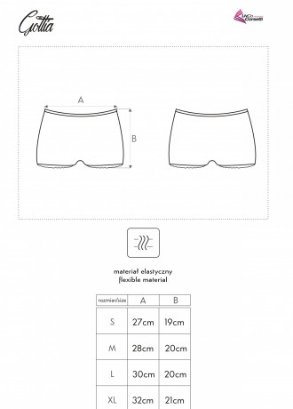 Дамски боксерки в бял цвят Gottia Дамски боксерки в бял цвят Gottia