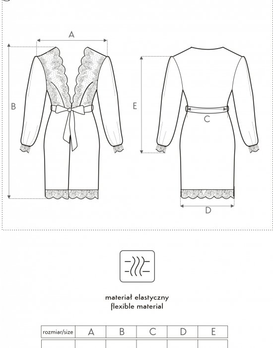 Елегантен дамски халат Maranto, LivCo Corsetti Fashion - Modavel.com Елегантен дамски халат Maranto, LivCo Corsetti Fashion, Халати - Modavel.com