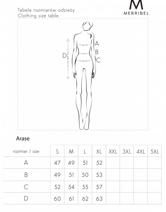 Дамска блуза с къс ръкав Arase, Merribel, Блузи / Топове - Modavel.com