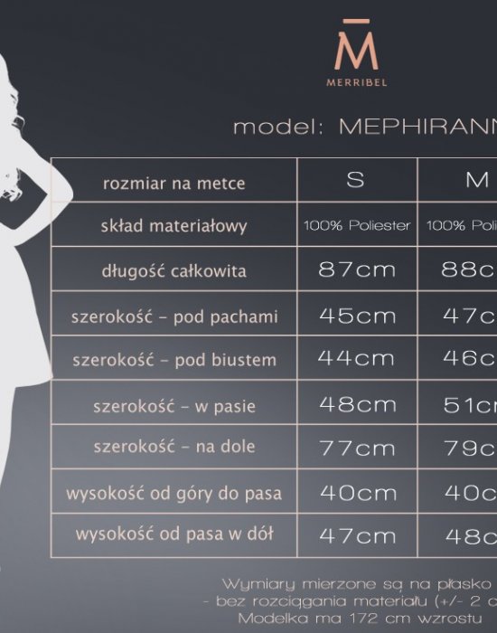 Ефирна къса рокля Mephirann в кафяво, Merribel - Modavel.com Ефирна къса рокля Mephirann в кафяво, Merribel, Къси рокли - Modavel.com
