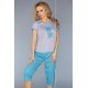 Дамска пижама в цвят тюркоаз, CoFashion - Modavel.com Дамска пижама в цвят тюркоаз, CoFashion, Пижами - Modavel.com