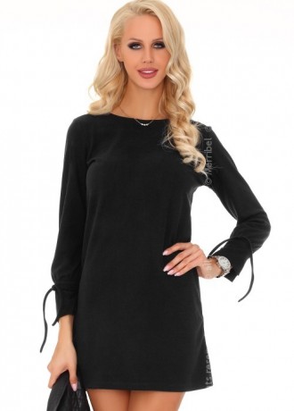 Ежедневна мини рокля в черно Mariabela