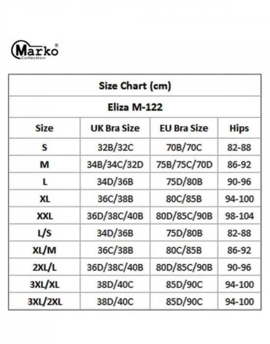 Бански от две части в черно Eliza M-122-239, Marko - Modavel.com Бански от две части в черно Eliza M-122-239, Marko, Бански две части - Modavel.com