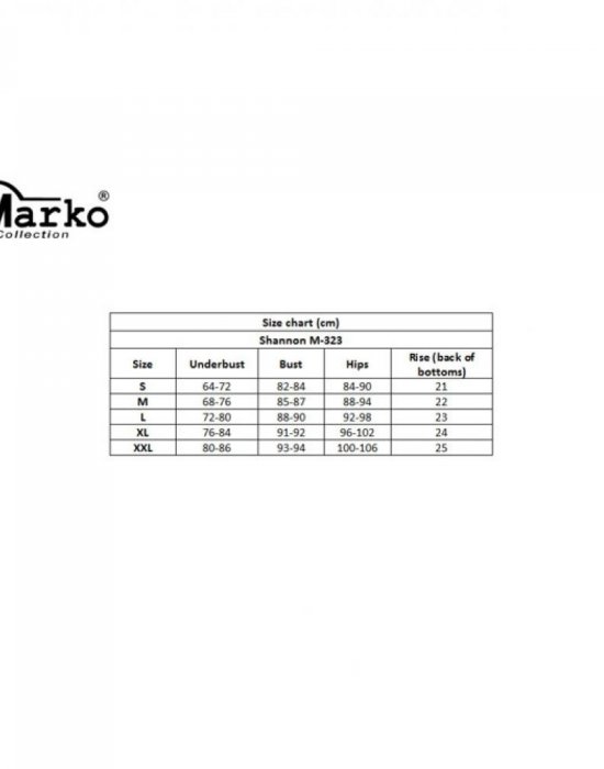 Бански костюм от две части в оранжево Shanon M-323-37, Marko - Modavel.com Бански костюм от две части в оранжево Shanon M-323-37, Marko, Бански две части - Modavel.com