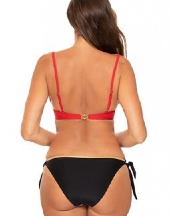 Бански костюм от две части в червен цвят Misata M-684-2, Marko - Modavel.com Бански костюм от две части в червен цвят Misata M-684-2, Marko, Бански две части - Modavel.com