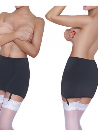 Жартиерен колан в черен цвят Ira