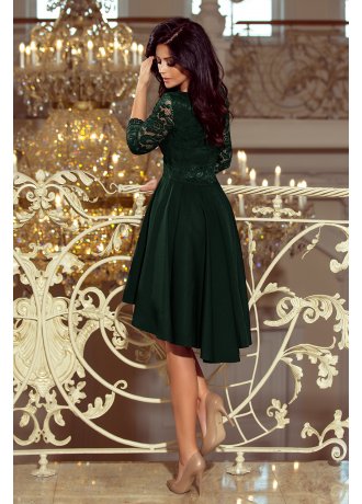 Елегантна асиметрична миди рокля 210-3