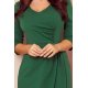 Дамска рокля в зелен цвят 255-2, Numoco, Миди рокли - Modavel.com