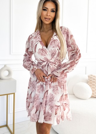 Нежна рокля на цветя 514-1