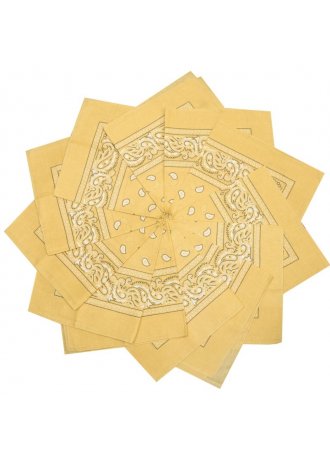 Кърпа за глава бандана Bandana в бежов цвят Кърпа за глава бандана Bandana в бежов цвят